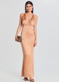 Retrofete Tasha Dress Almond New