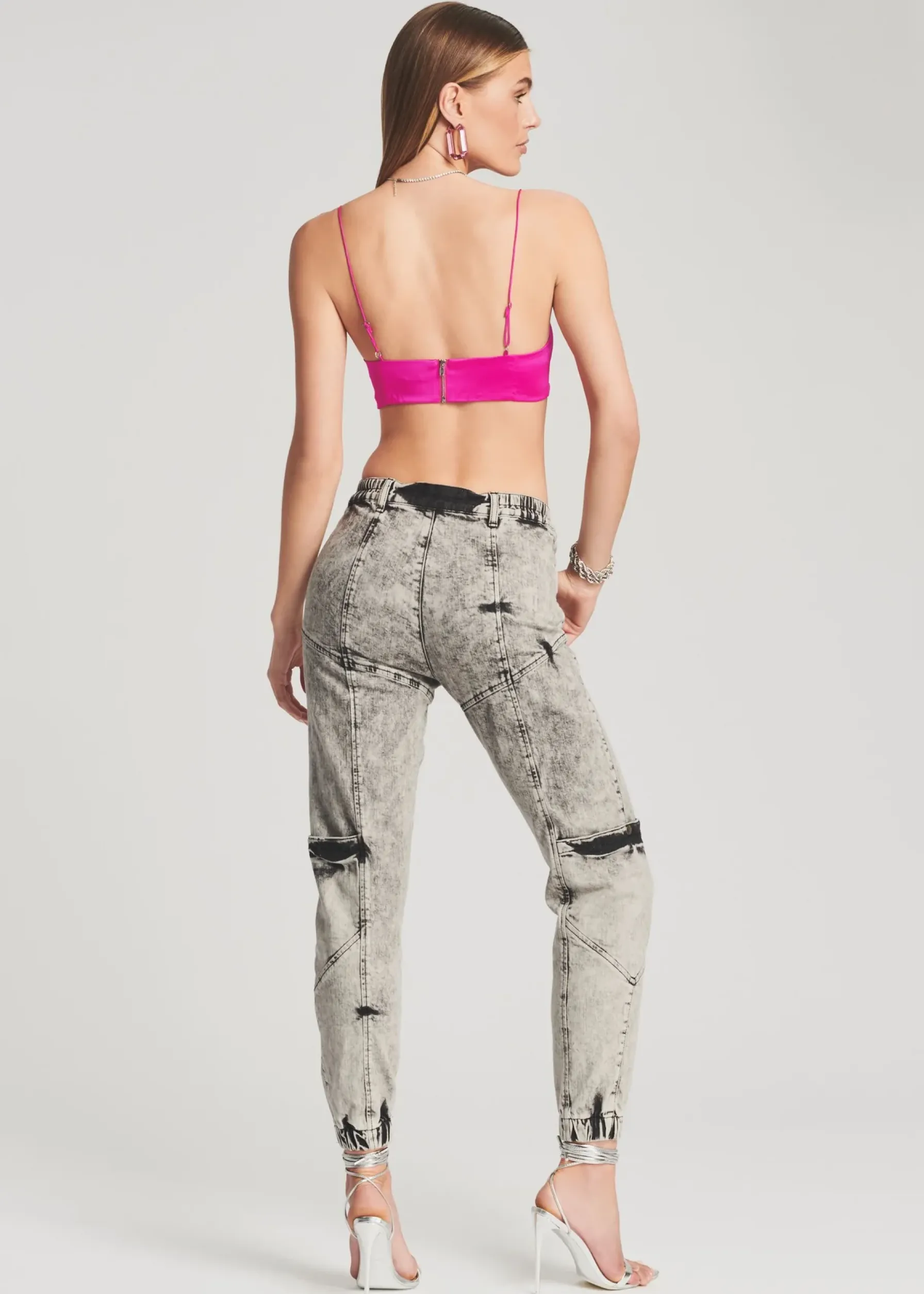 Retrofete Tatum Jean Acid Grey Flash Sale
