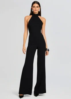 Retrofete Taylor Tie Back Jumpsuit Black Flash Sale
