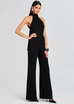 Retrofete Taylor Tie Back Jumpsuit Black Sale