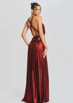 Retrofete Tova Dress Red Discount