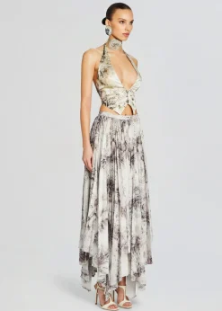 Retrofete Traci Skirt Vintage Snake New