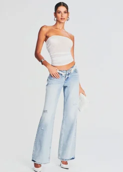 Retrofete Tracy Mini Skirt White Outlet