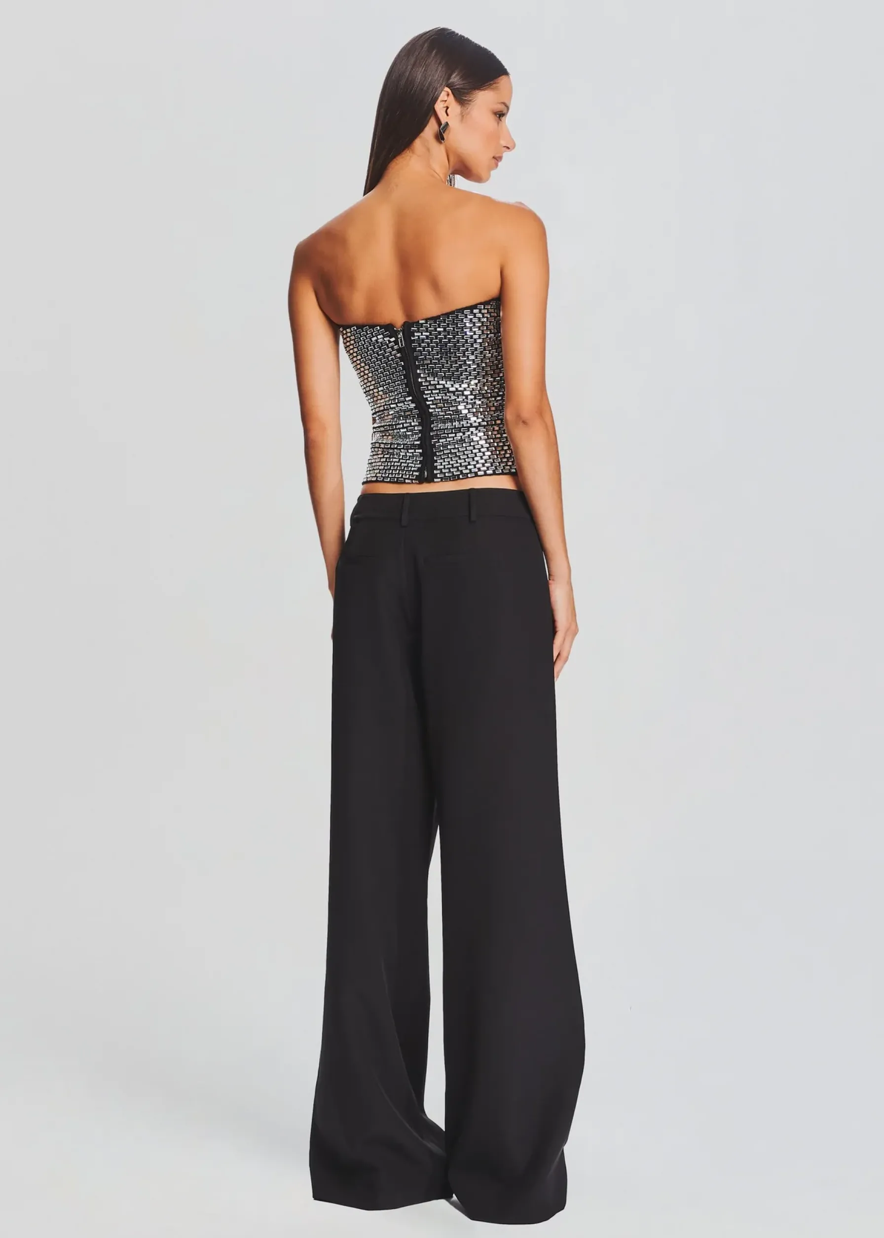 Retrofete Valery Embellished Knit Top Black Online