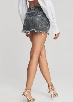 Retrofete Vanessa Denim Mini Skirt Alameda Cheap