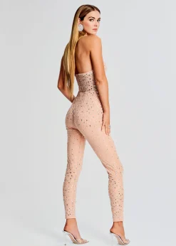 Retrofete Vegas Jumpsuit Dusty Peach Flash Sale