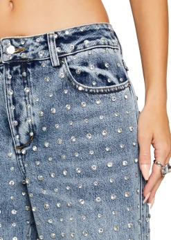 Retrofete Vero Embellished Denim Pant Tangier Fashion