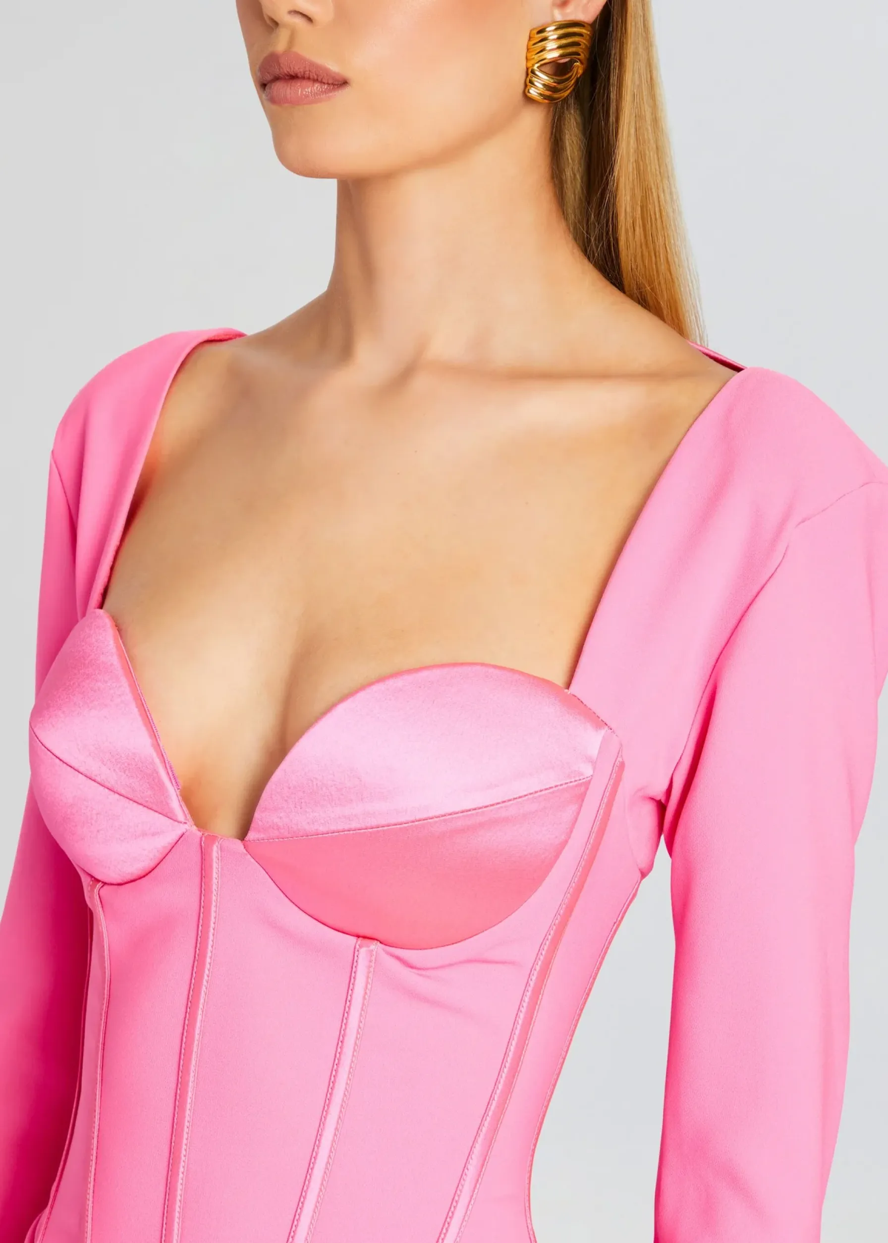 Retrofete Veronica Dress Hyper Pink Outlet