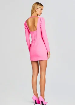 Retrofete Veronica Dress Hyper Pink Outlet