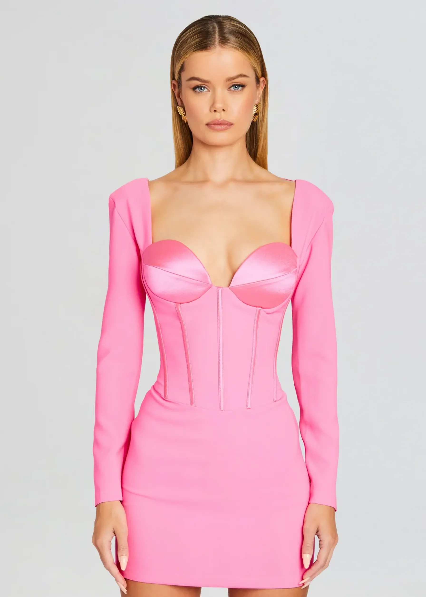 Retrofete Veronica Dress Hyper Pink Outlet