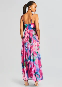 Retrofete Vesa Corset Long Dress Multicolor Online