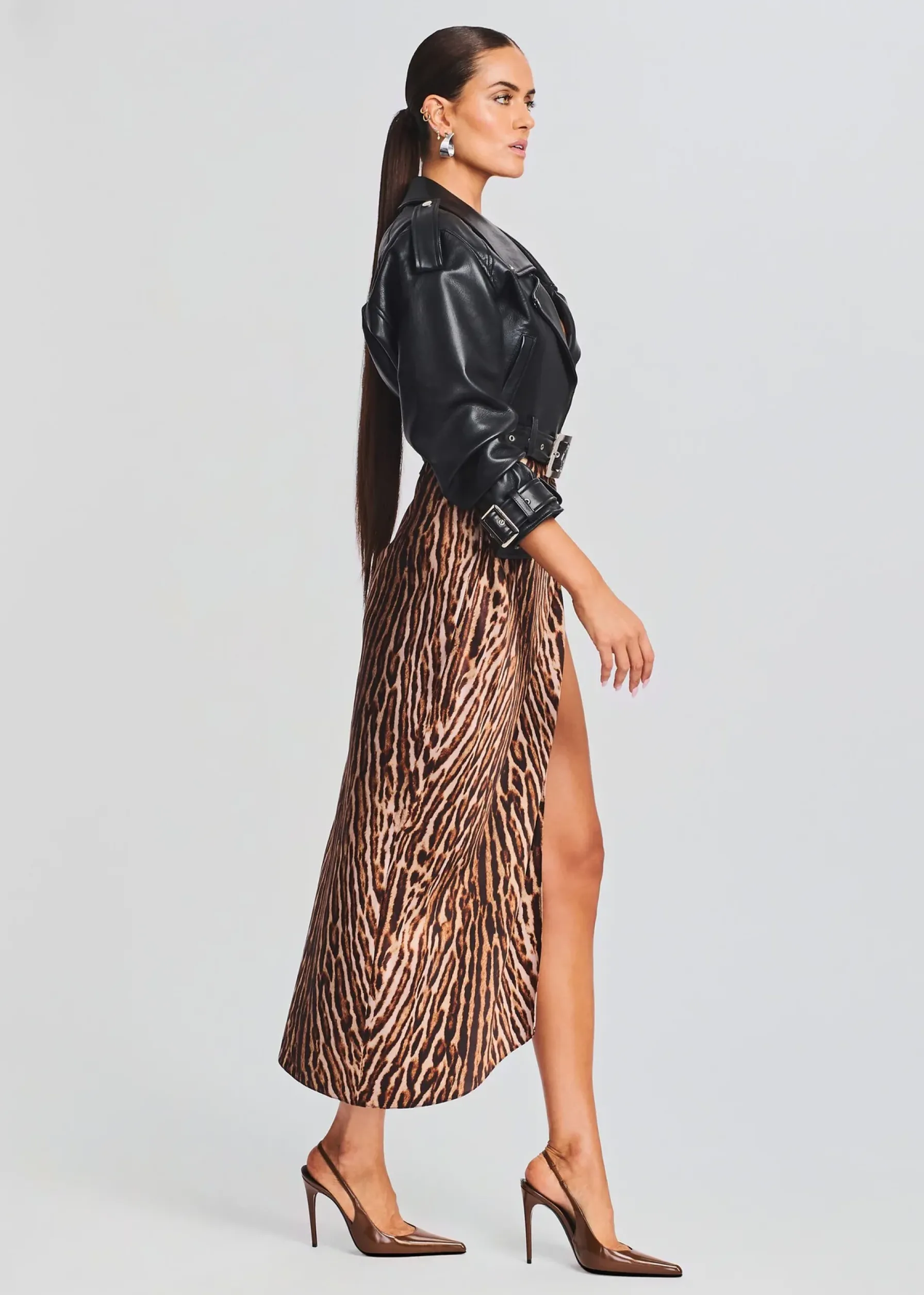 Retrofete Victoria Leather Jacket Black Store