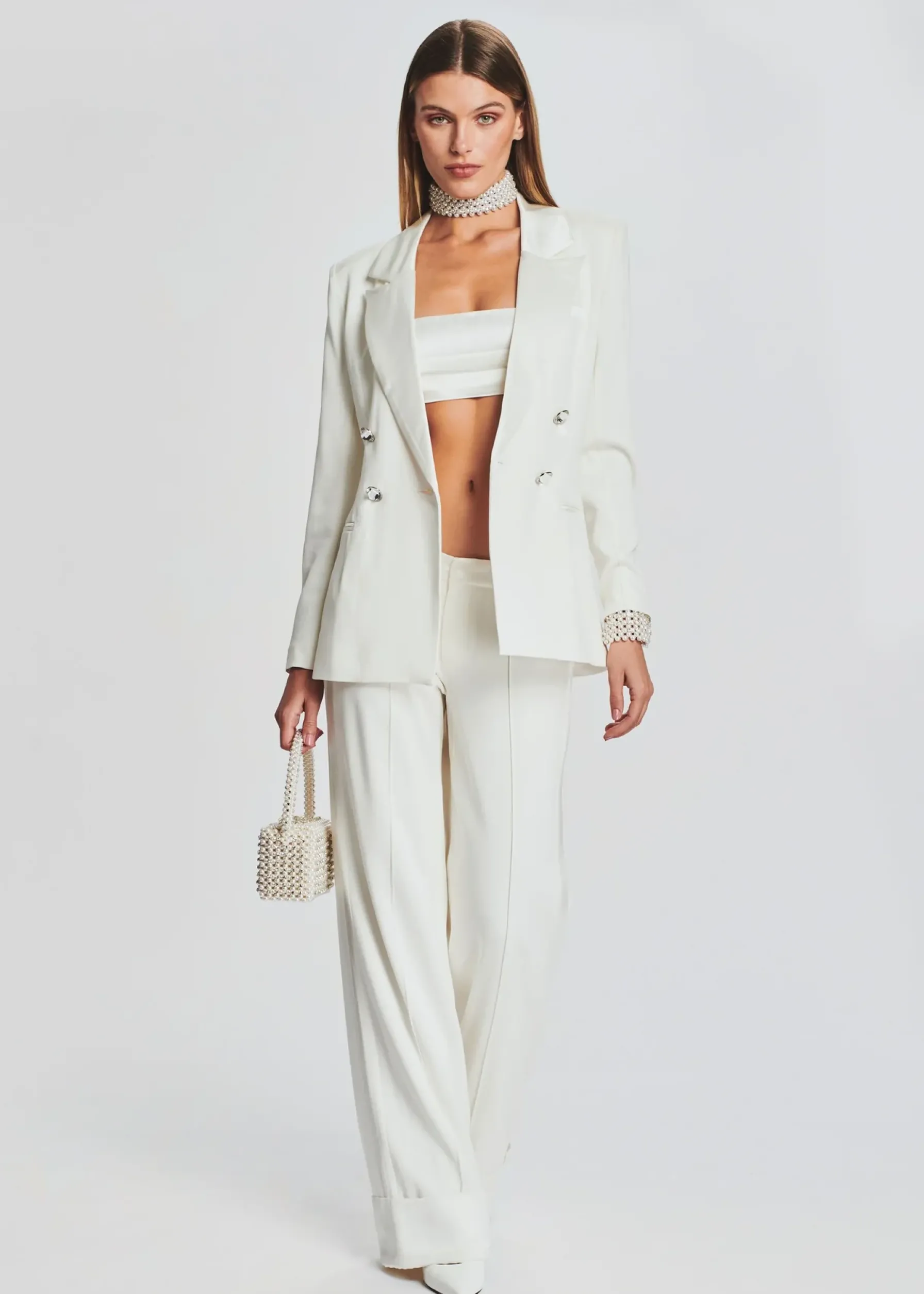 Retrofete Vince Pant White Flash Sale