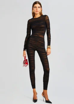 Retrofete Virgo Catsuit Black Fashion