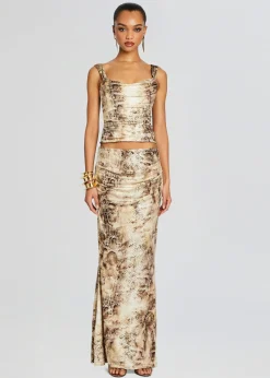 Retrofete Vivienne Skirt Vintage Snake Store