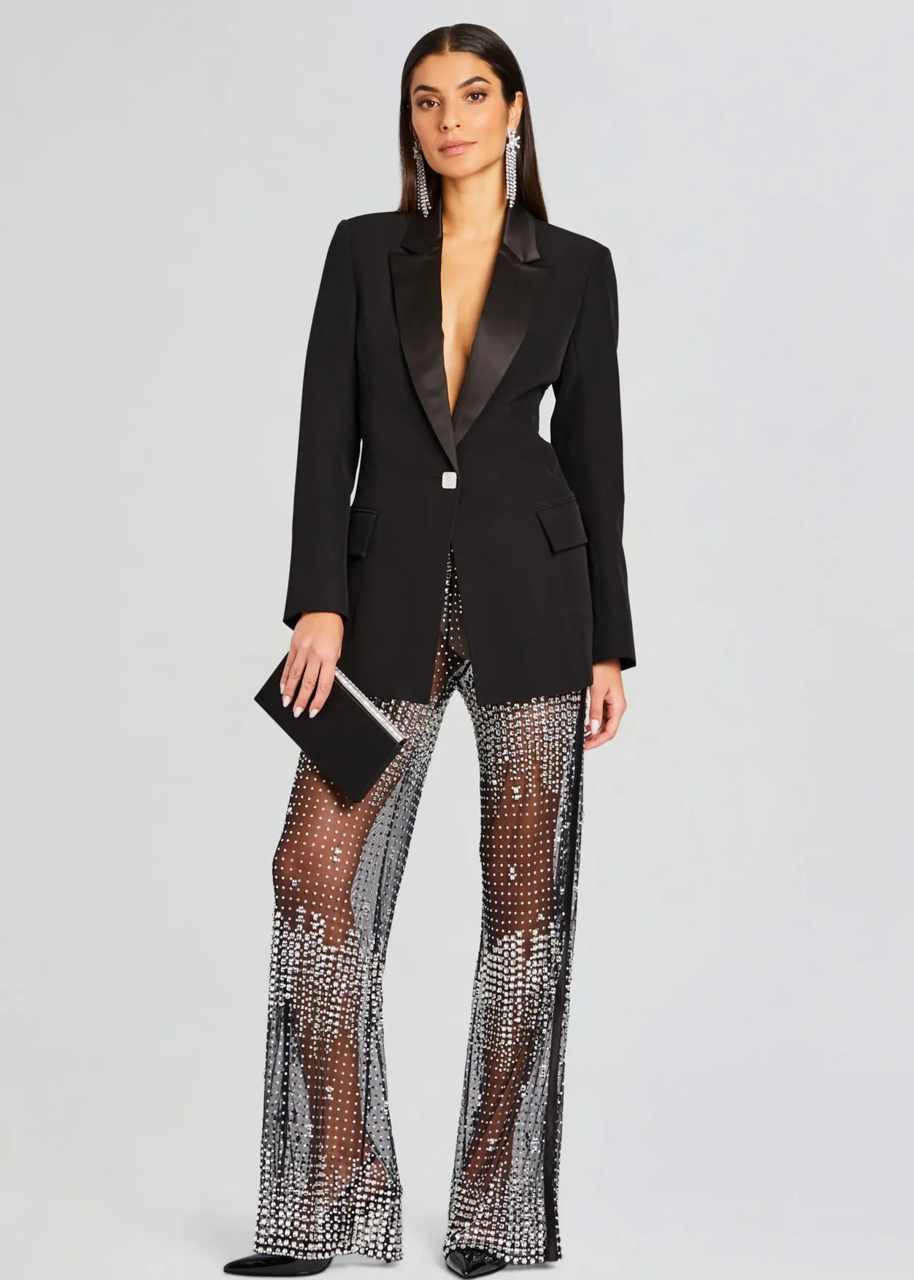 Retrofete Vondra Sequin Pant Black/Silver Discount
