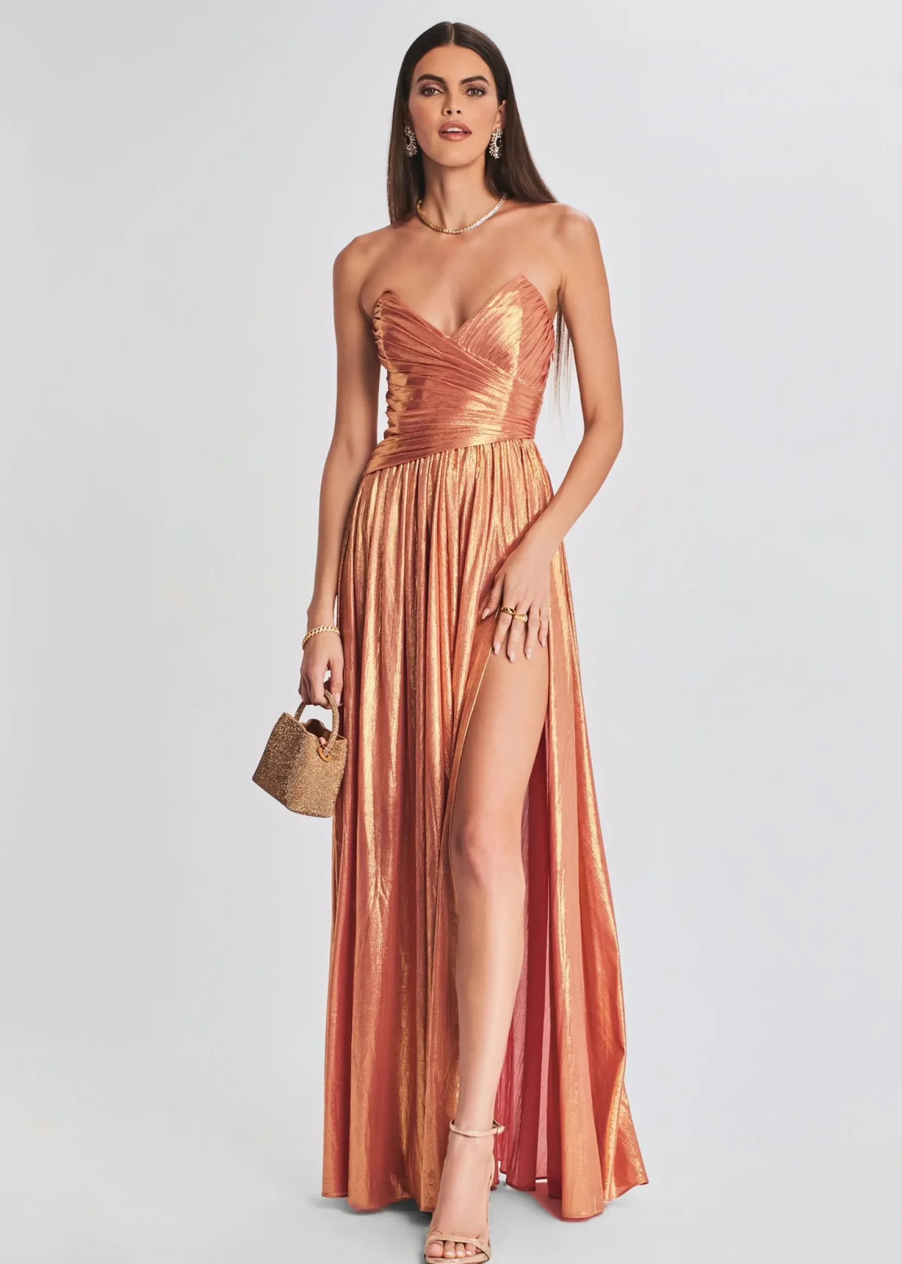 Retrofete Waldorf Dress Apricot Cheap