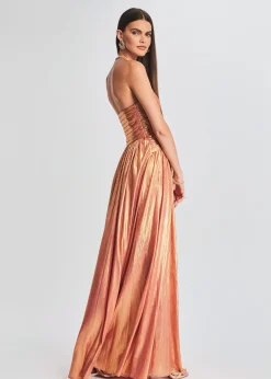 Retrofete Waldorf Dress Apricot Fashion