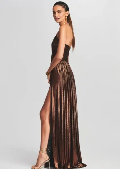 Retrofete Waldorf Dress Coffee Bean Discount
