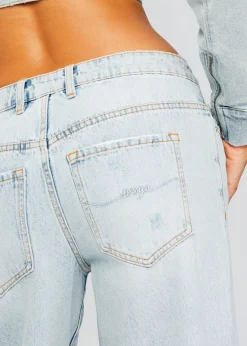 Retrofete Wrenley Low-Rise Jean Skylight Flash Sale