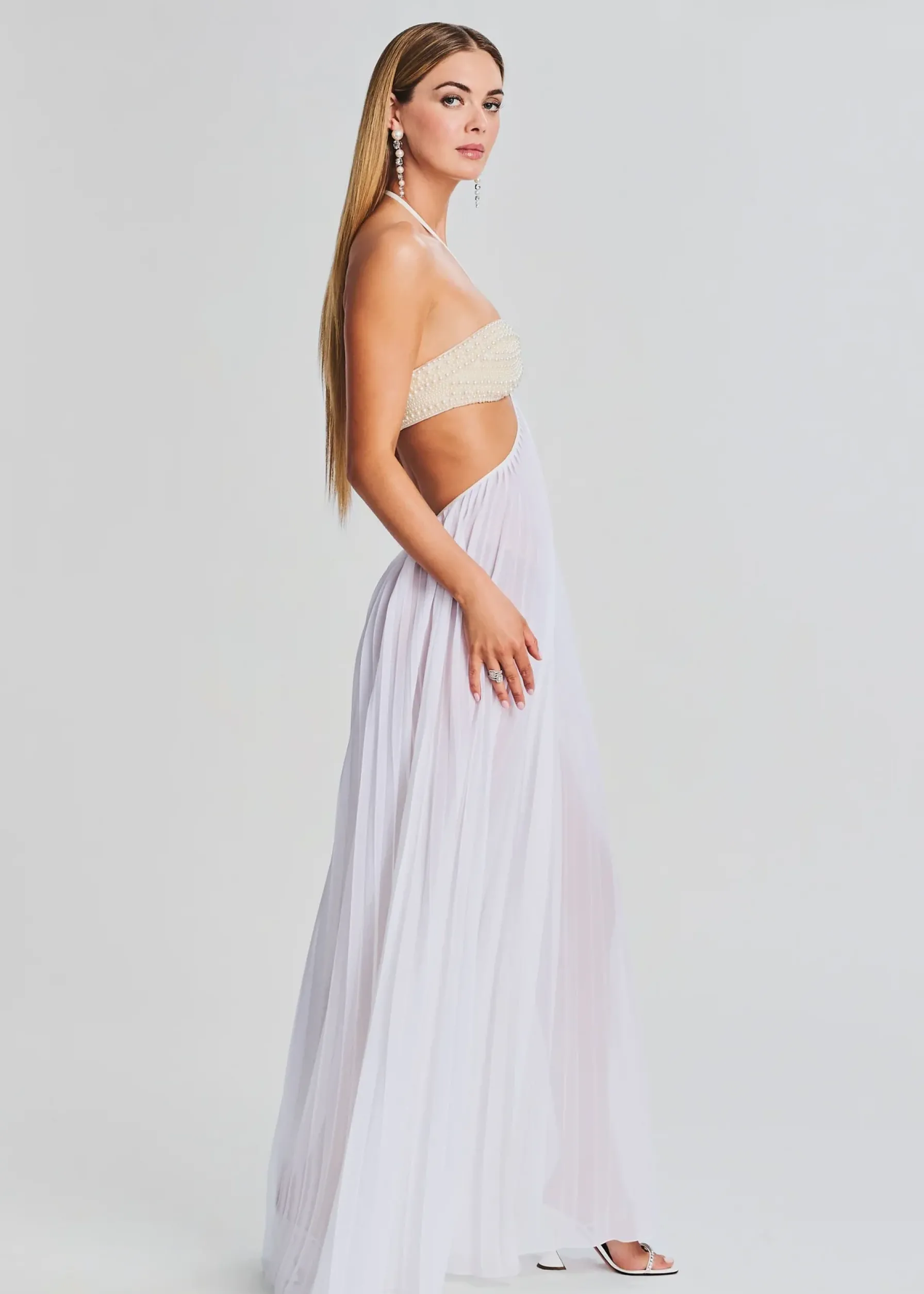 Retrofete Ximena Dress White Sale