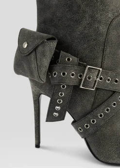 Retrofete Yasmine Boot Vintage Black Outlet