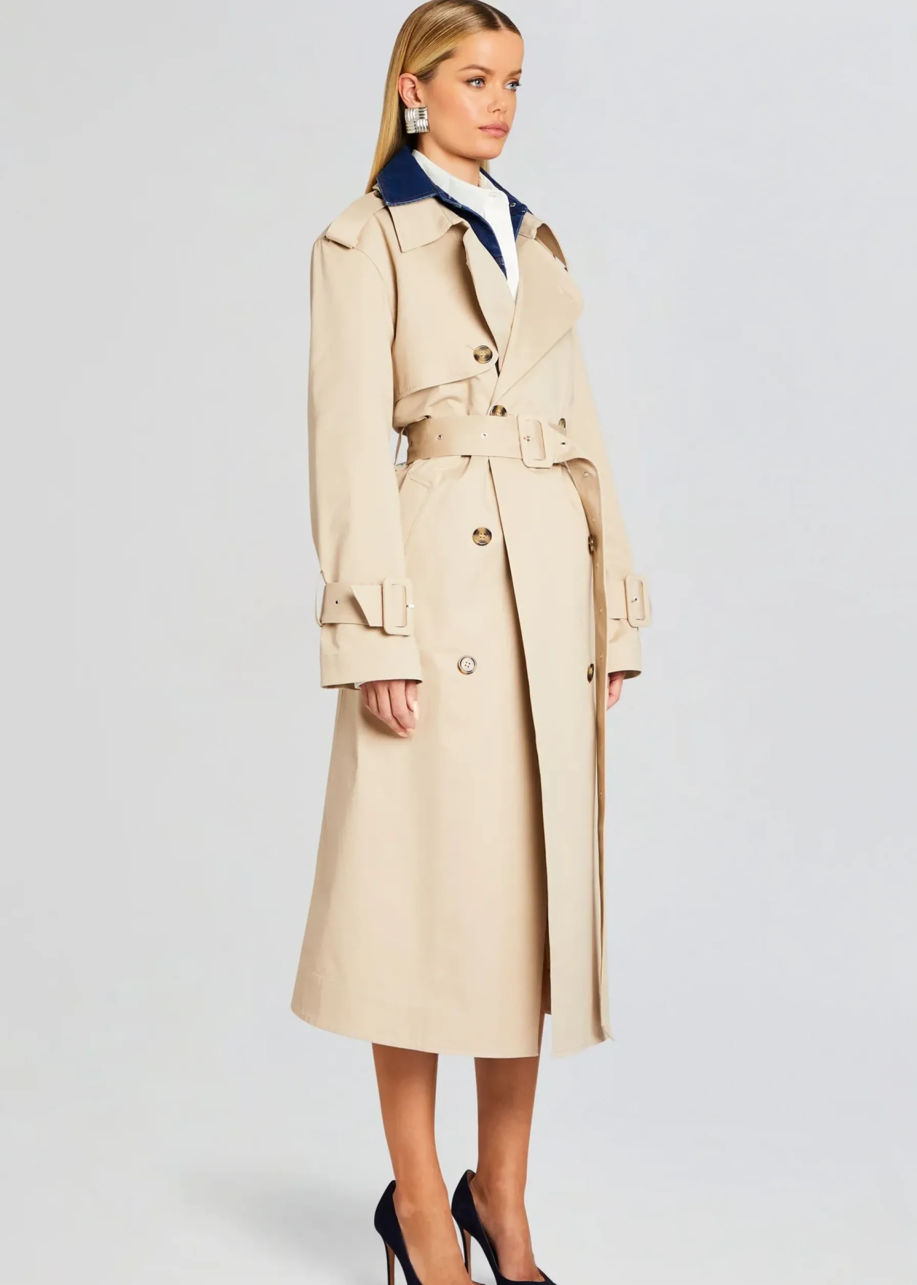 Retrofete York Trench Coat Oxford Flash Sale