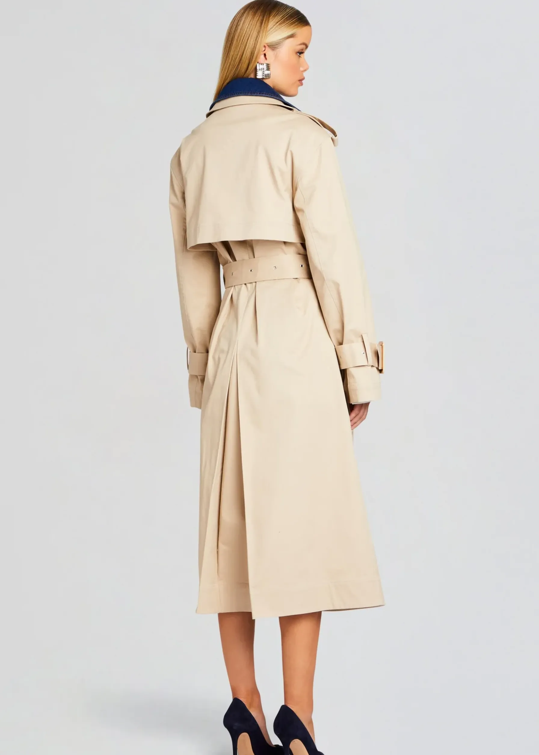 Retrofete York Trench Coat Oxford Flash Sale