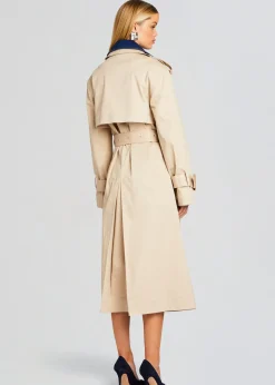 Retrofete York Trench Coat Oxford Discount
