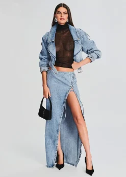 Retrofete Zahlia Denim Skirt Alani Best