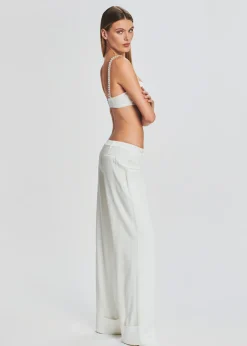 Retrofete Zeke Bra White/Crystal Fashion