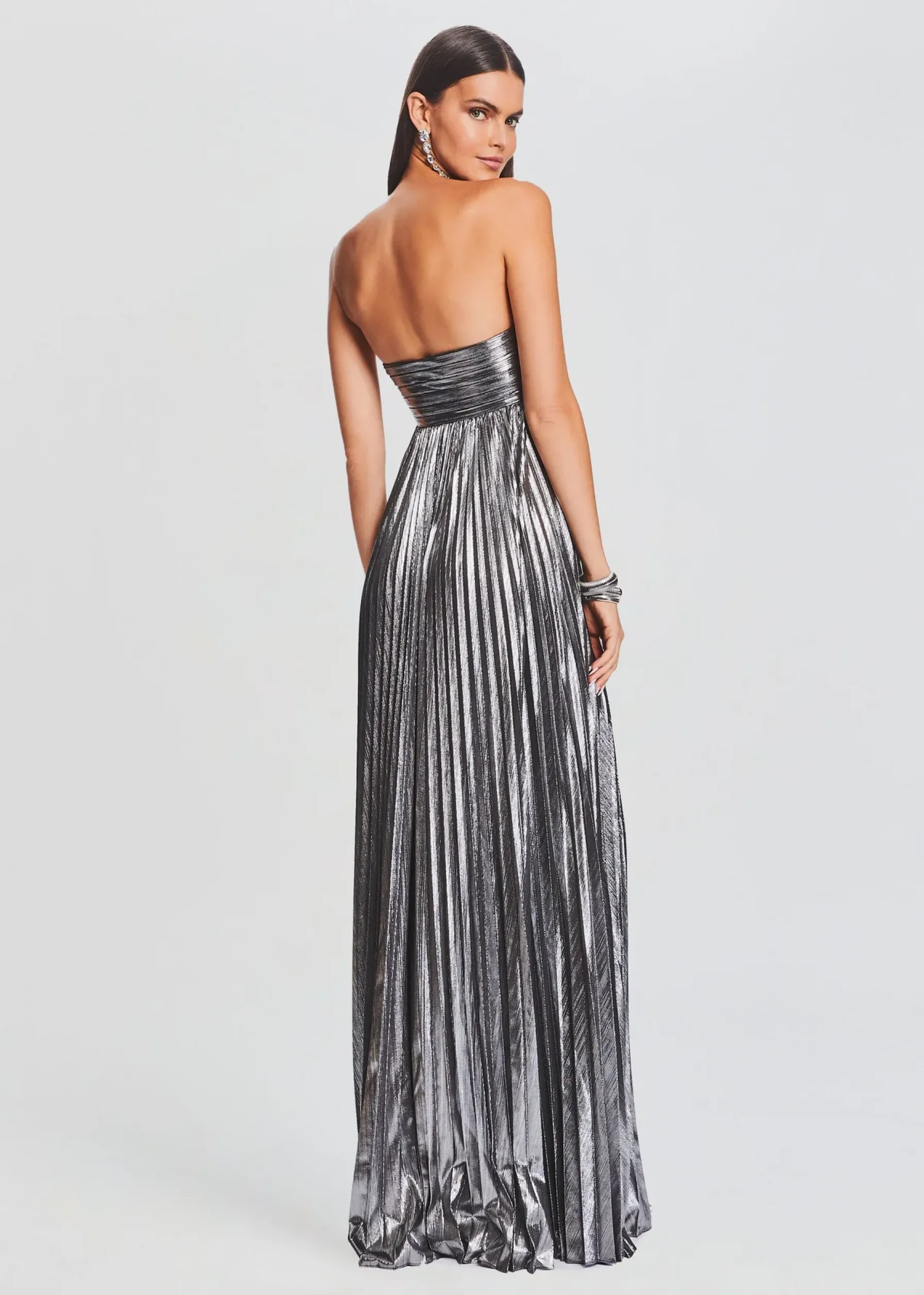 Retrofete Zoa Dress Gunmetal Hot