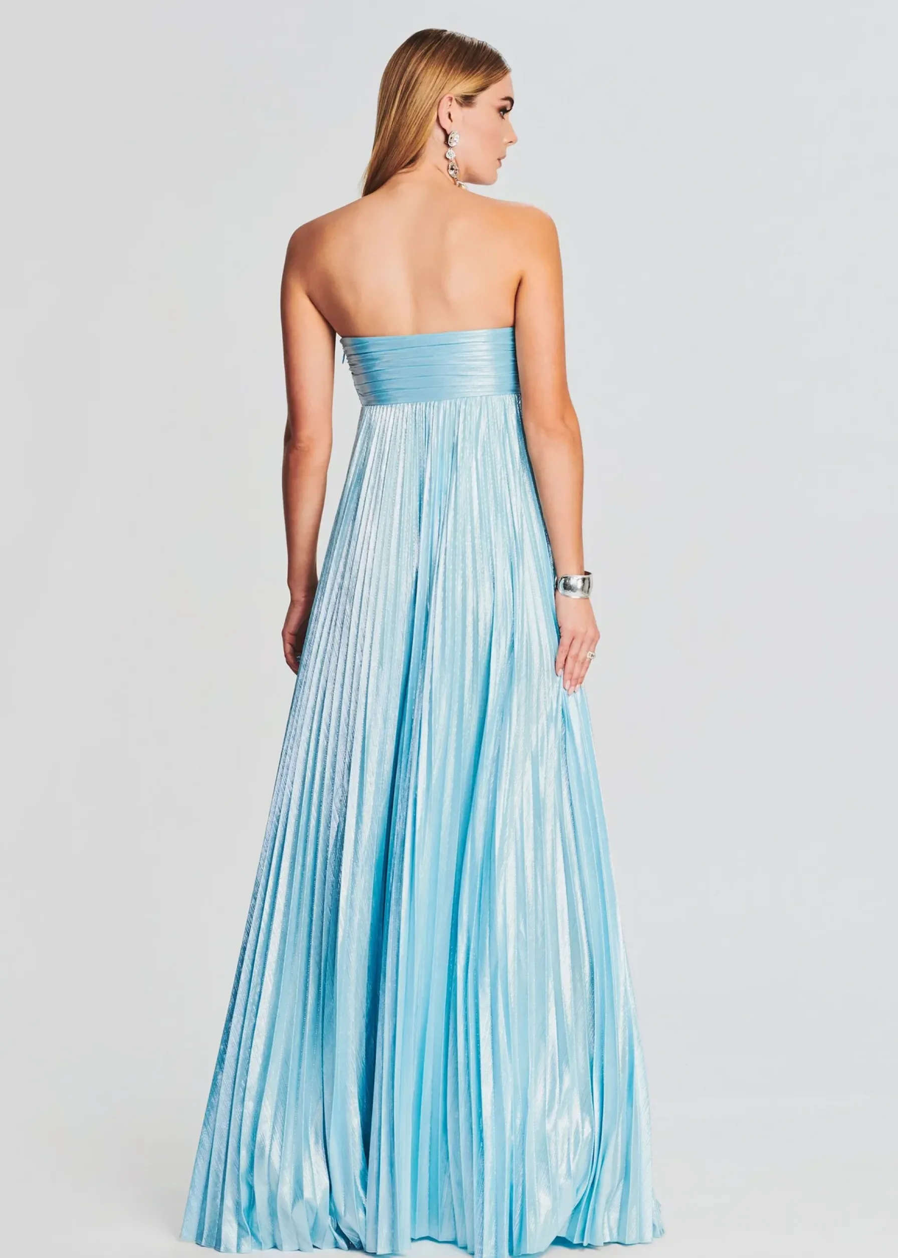 Retrofete Zoa Dress Blue Silver Fashion